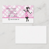 ケーキ，調理師，料理，ケータリング 名刺 (正面/裏面)