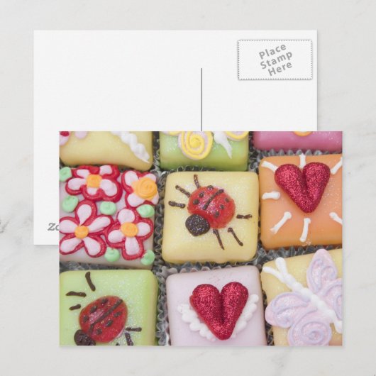 ケーキ 4406 ポストカード (正面/裏面)