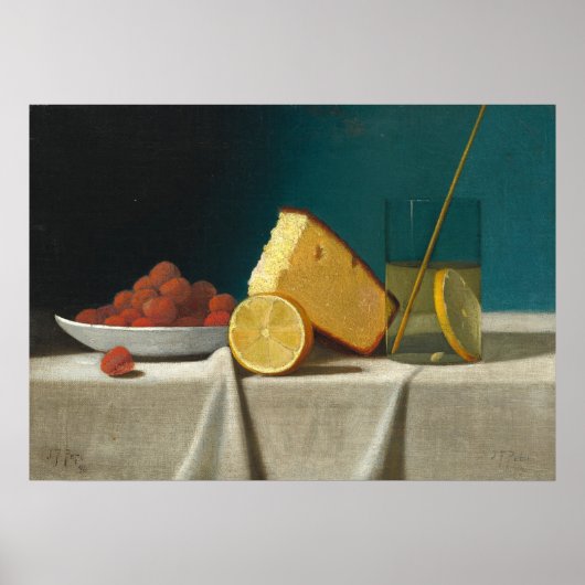 ケーキ – John Frederick Petoファインアートポスター ポスター (正面)