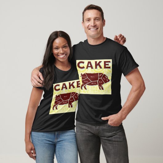 ケーキ Tシャツ (ユニセックス)