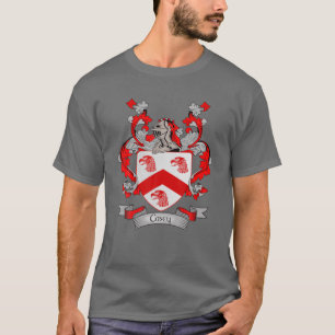 ケーシーコートオブアームズ ケイシーサーナム家紋 Tシャツ