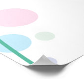 ケージに入った鳥 ポスター (角)