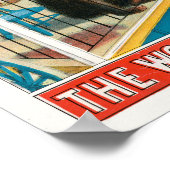 ケージの象と動物のサーカスのポスター ポスター (角)