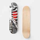 ケージドハート スケートボード (正面)