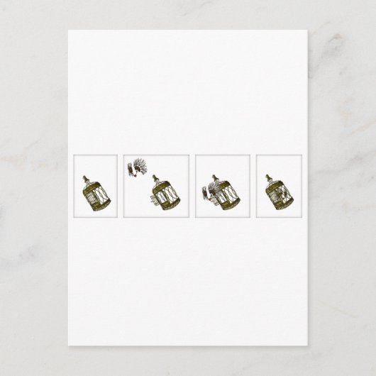 ケージドハート ポストカード (正面)