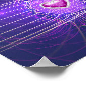 ケージドハート(10x8) ポスター (角)