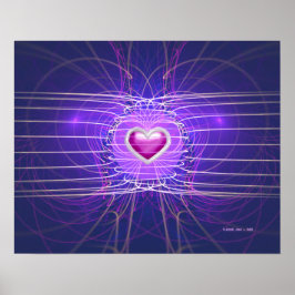 ケージドハート(20 x 16) ポスター