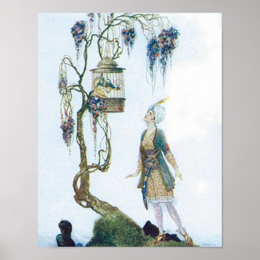 ケージドバードとプリンセス ポスター (正面)