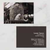 ケージドベースト、ミニフォト 名刺 (正面/裏面)