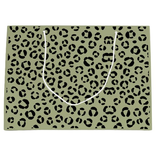 ケージヒョウ ラージペーパーバッグ (正面)