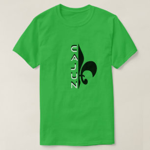 ケージャンの半分の（紋章の）フラ・ダ・リのTシャツ Tシャツ
