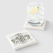 ケージャンの女王 ストーンコースター (横)