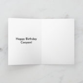 ケージャンの挨拶状 カード (内部)