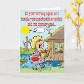 ケージャンの時間案内 カード (黄色い花)