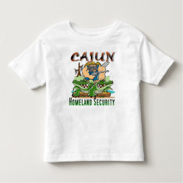 ケージャンの自国の保安 トドラーTシャツ