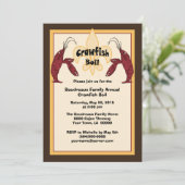 ケージャンのCrawfishの沸騰招待状 招待状 (スタンド正面)