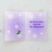 ケージャンのCrawfishはそれをSneauxのクリスマス可能にしました シーズンカード (内部)