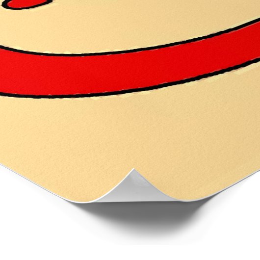 ケージャンカップルとオーク ポスター (角)