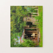 ケージャンキャビンルイジアナ。 ジグソーパズル (縦)