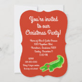 ケージャンクリスマスCookie招待状 招待状 (裏面)