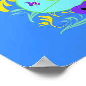 ケージャンクリッター男の赤ちゃんバナー ポスター (角)