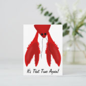 ケージャンクロウフィッシュパーティの招待状 招待状 (スタンド正面)