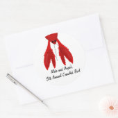 ケージャンクロウフィッシュパーティーシール ラウンドシール (封筒)