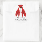 ケージャンクロウフィッシュパーティーシール ラウンドシール (バッグ)