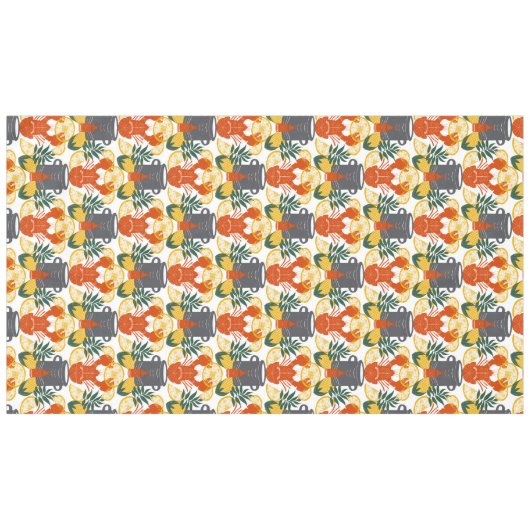 ケージャンクロウフィッシュ沸騰テーブルクロス – フェスティバルシーフードC テーブルクロス (正面(横))