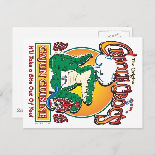 ケージャンクロックスセオールキュイジーヌ ポストカード (正面/裏面)