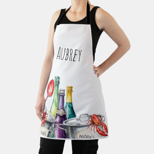 ケージャンクロフィッシュシェフ エプロン (インサイチュ)