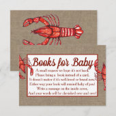 ケージャンクロフィッシュ&バフェイクラップ予約リクエスト エンクロージャーカード (正面/裏面)