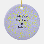 ケージャンサンタアリゲータークリスマスオーナメント セラミックオーナメント (裏面)