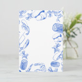 ケージャンシーフードボイル – 南海岸料理アート 招待状 (スタンド正面)