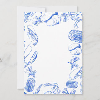 ケージャンシーフードボイル – 南海岸料理アート 招待状