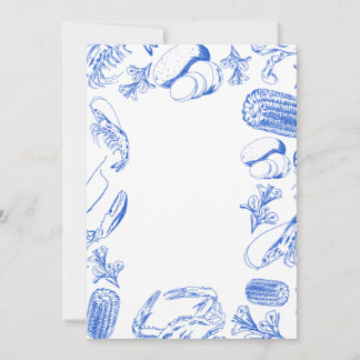 ケージャンシーフードボイル – 南海岸料理アート 招待状