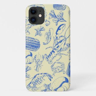 ケージャンシーフードボイル – 南海岸料理アート iPhone 11 ケース