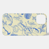 ケージャンシーフードボイル – 南海岸料理アート iPhoneケース (裏面横)