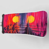 ケージャンスタイル ゴルフヘッドカバー (正面)