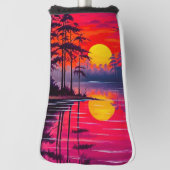 ケージャンスタイル ゴルフヘッドカバー (回転90)