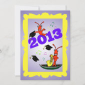 ケージャンテーマの卒業2013パーティの招待状 招待状