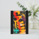 ケージャン寿命 ポストカード (スタンド正面)