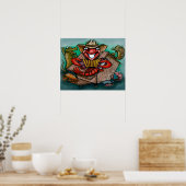 ケージャン帯 ポスター (キッチン)