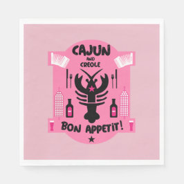 ケージャン&クレオール調理師 スタンダードランチョンナプキン