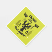 ケージャン&クレオール調理師 スタンダードランチョンナプキン (角)