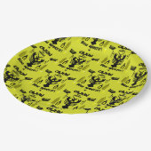 ケージャン&クレオール調理師 ペーパープレート (アングル)