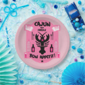 ケージャン&クレオール調理師 ペーパープレート (パーティー)