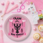 ケージャン&クレオール調理師 ペーパープレート (パーティー)