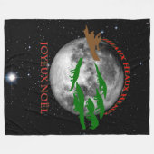 ケージャン フリースブランケット (正面(横))