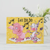 ケージャン- Fais Do -パーティー 招待状 (スタンド正面)